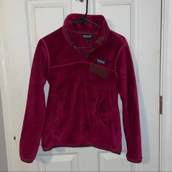 Patagonia Jackets & Blazers - PATAGONIA Women’s Re-Tool Snap-T Fleece Pullover - Pink